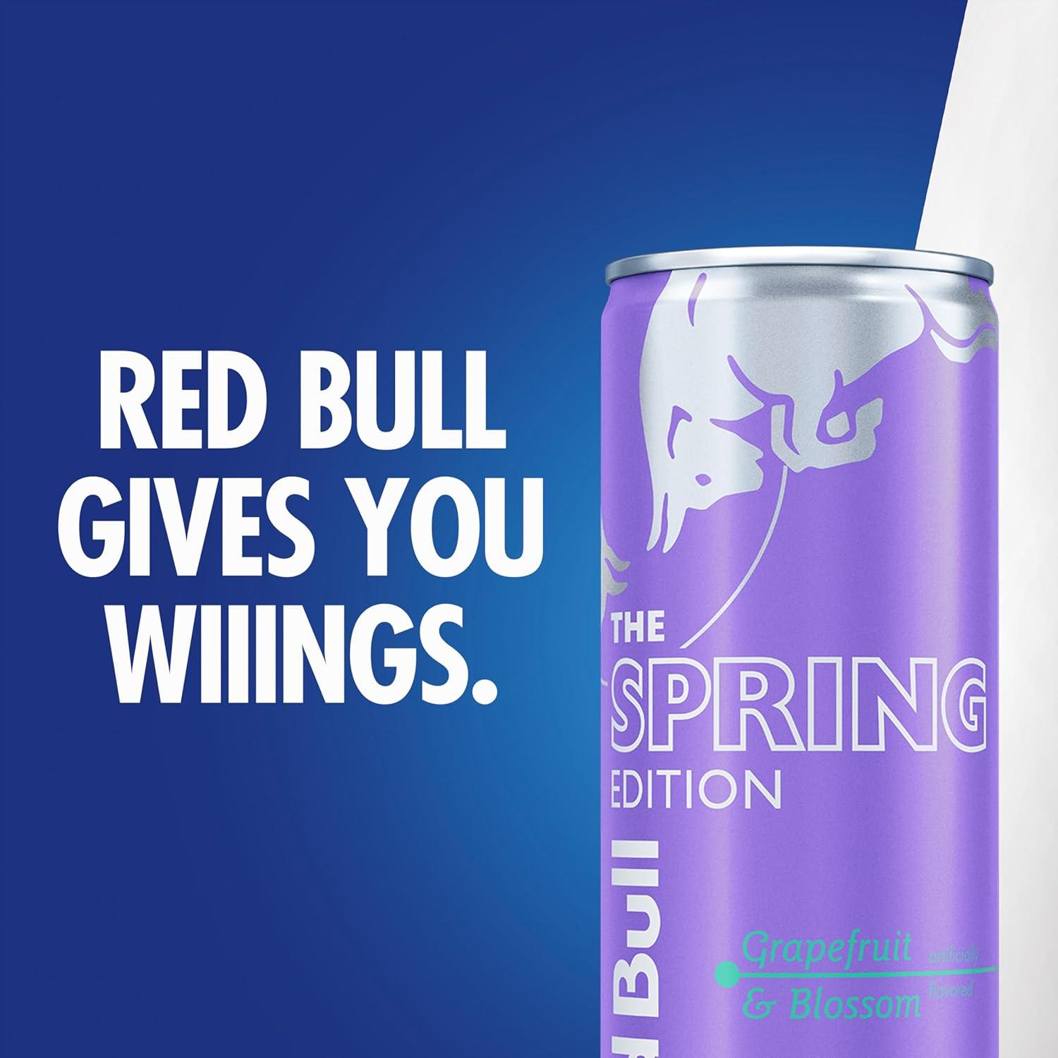 image:imageRed Bull Grapefruit and Blossom SugarFree Energy Drink with 80mg Caffeine plus Taurine amp B Vitamins 84 Fl Oz Pack of 24 CansGrapefruit and Blossom