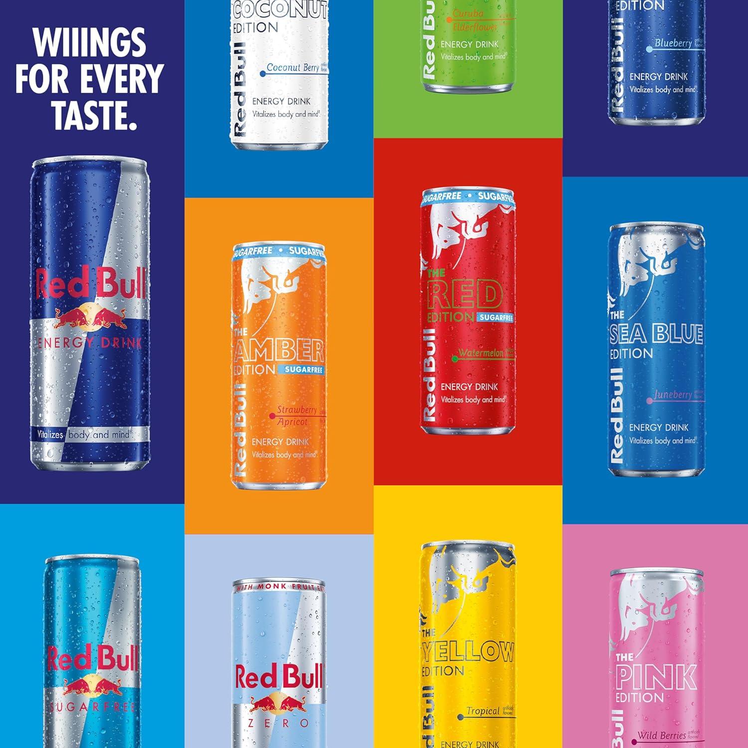 image:imageRed Bull Grapefruit and Blossom SugarFree Energy Drink with 80mg Caffeine plus Taurine amp B Vitamins 84 Fl Oz Pack of 24 CansGrapefruit and Blossom