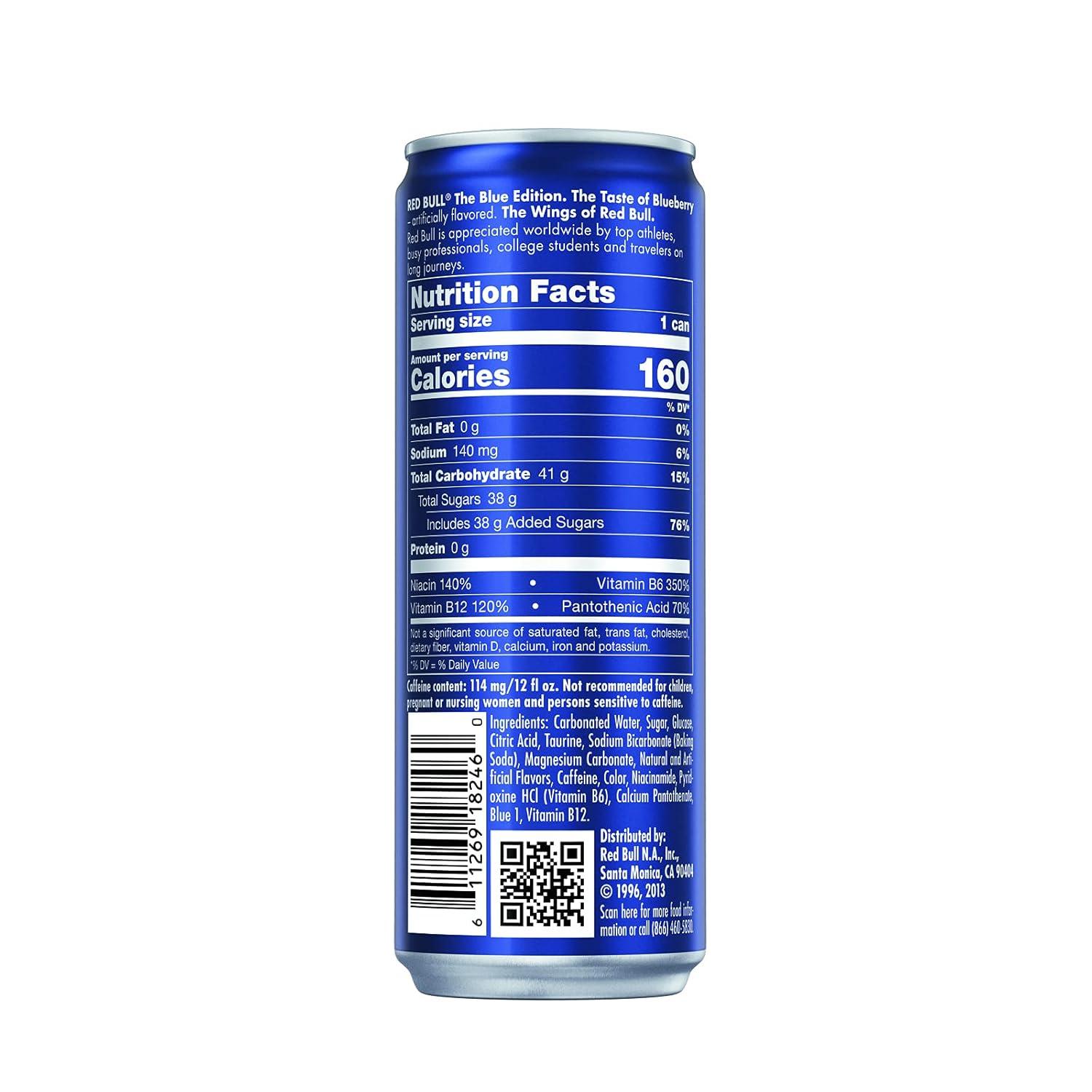 image:imageRed Bull Green Edition Curuba Elderflower Energy Drink 84 Fl Oz 4 CansBlueberry