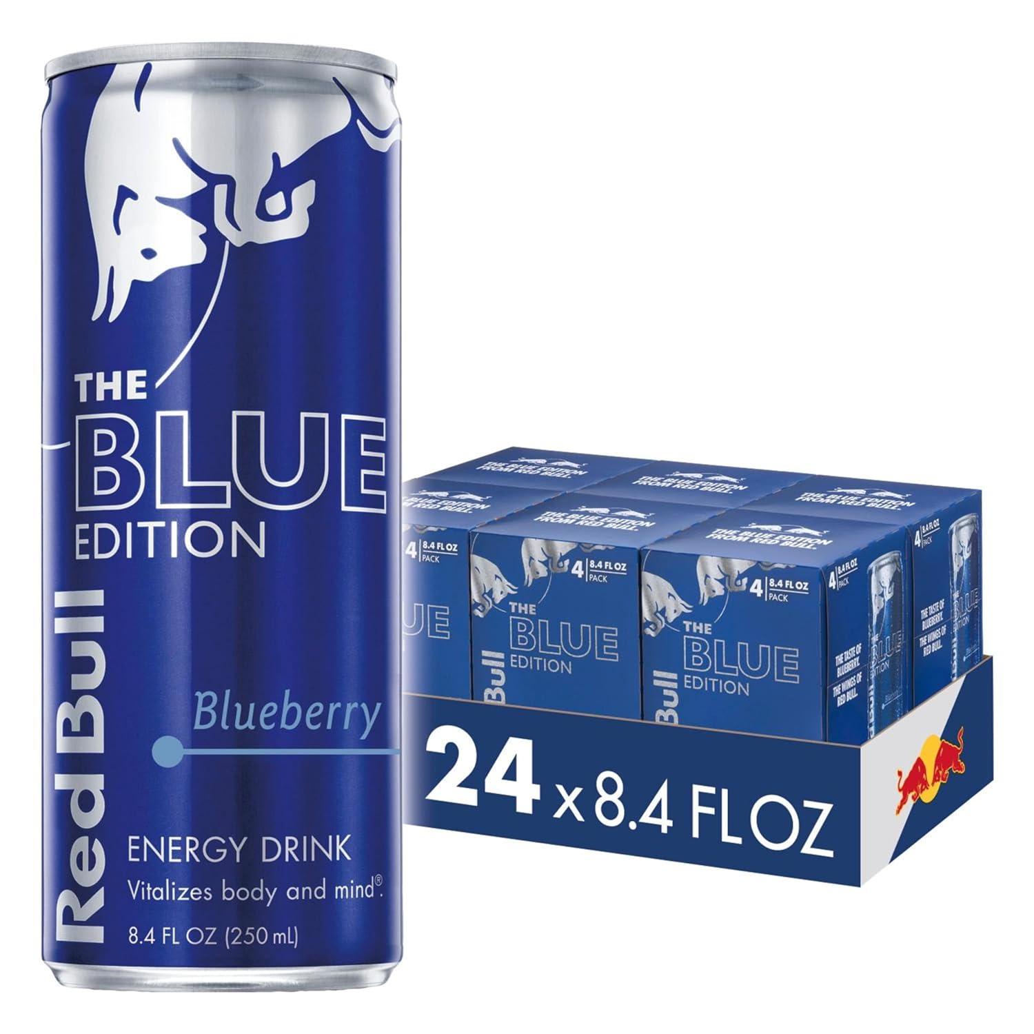 image:imageRed Bull Green Edition Curuba Elderflower Energy Drink 84 Fl Oz 4 CansBlueberry