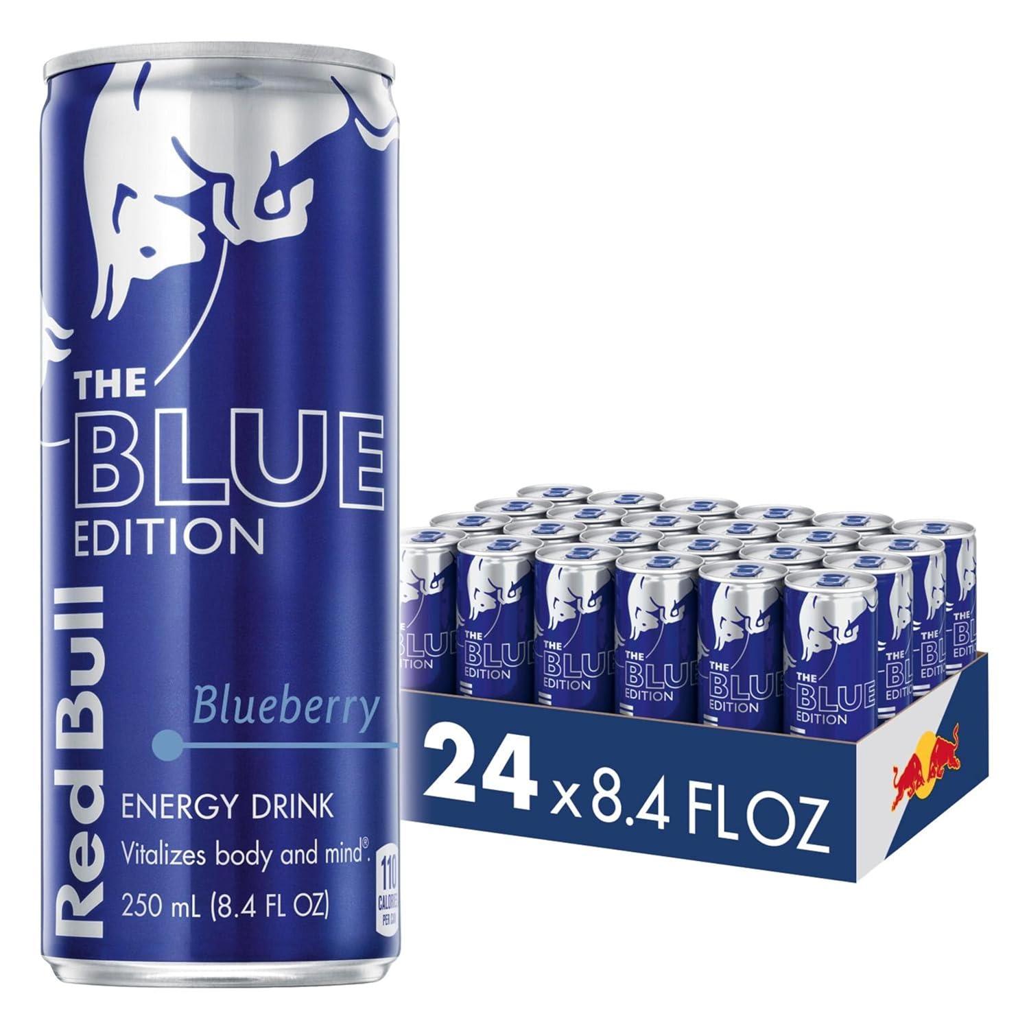 image:imageRed Bull Green Edition Curuba Elderflower Energy Drink 84 Fl Oz 4 CansBlueberry