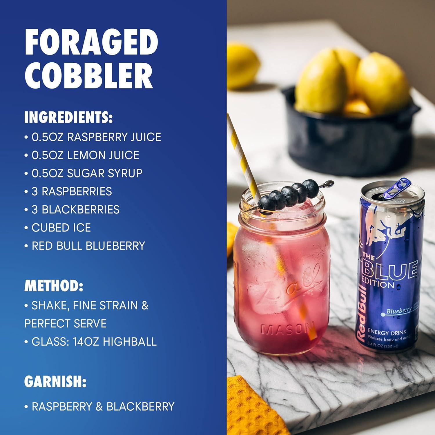image:imageRed Bull Green Edition Curuba Elderflower Energy Drink 84 Fl Oz 4 CansBlueberry