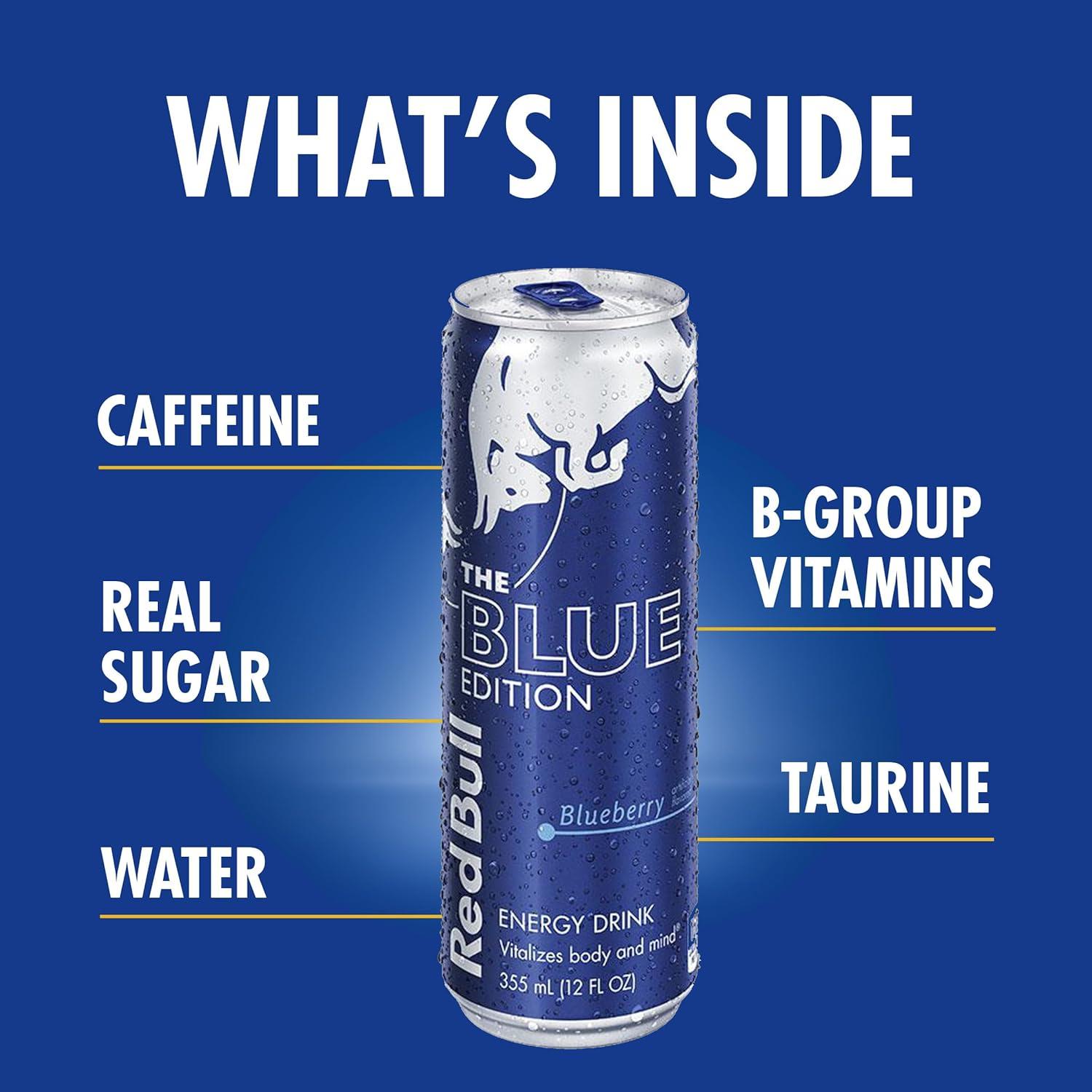 image:imageRed Bull Green Edition Curuba Elderflower Energy Drink 84 Fl Oz 4 CansBlueberry