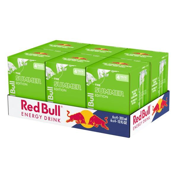 image:imageRed Bull Green Edition Curuba Elderflower Energy Drink 84 Fl Oz 4 CansCuruba Elderflower