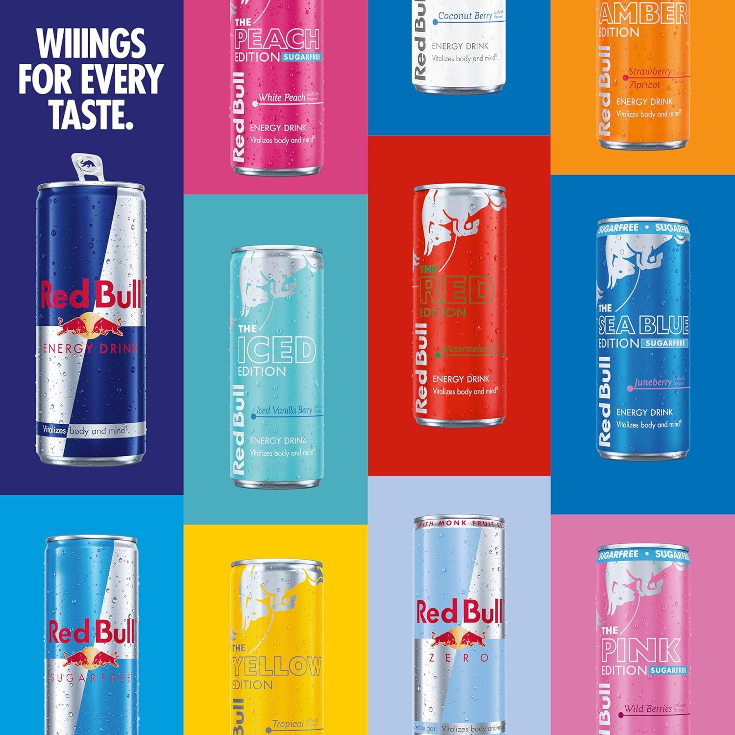 image:imageRed Bull Green Edition Curuba Elderflower Energy Drink 84 Fl Oz 4 CansCuruba Elderflower