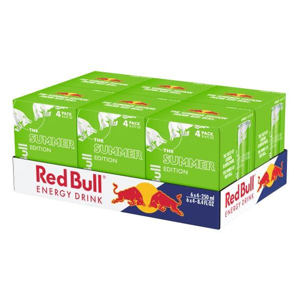 image:imageRed Bull Green Edition Curuba Elderflower Energy Drink 84 Fl Oz 4 CansCuruba Elderflower