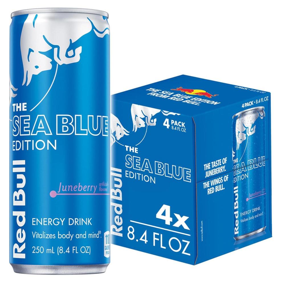 image:imageRed Bull Iced Vanilla Berry Energy Drink with 114mg Caffeine plus Taurine amp B Vitamins 12 Fl Oz Pack of 4 CansJuneberry