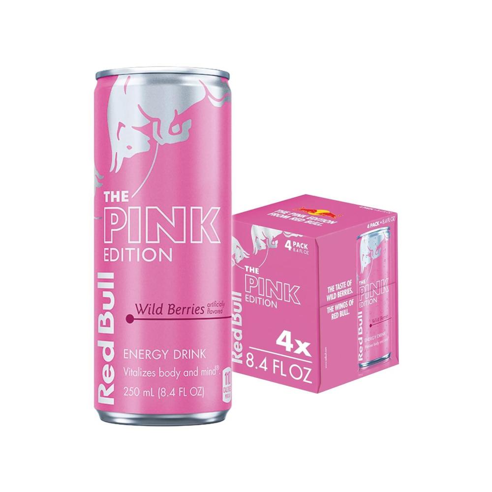 image:imageRed Bull Iced Vanilla Berry Energy Drink with 114mg Caffeine plus Taurine amp B Vitamins 12 Fl Oz Pack of 4 CansWild Berries