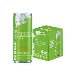 Red Bull Green Edition Curuba Elderflower Energy Drink, 8.4 Fl Oz, 4 Cans(Curuba Elderflower)