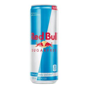 Red Bull Zero Energy Drink with 114mg Caffeine plus Taurine & B Vitamins, Zero Sugar, 12 Fl Oz, Pack of 24 Cans(Sugar Free)